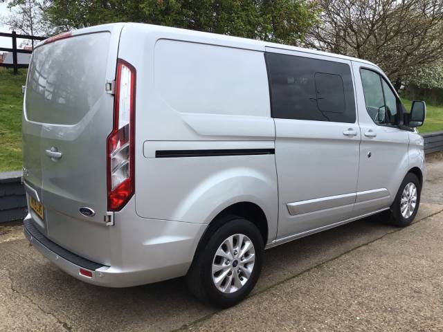 2019 Ford Transit Custom 2.0 EcoBlue 130ps Low Roof D/Cab Limited Van *Full service history*