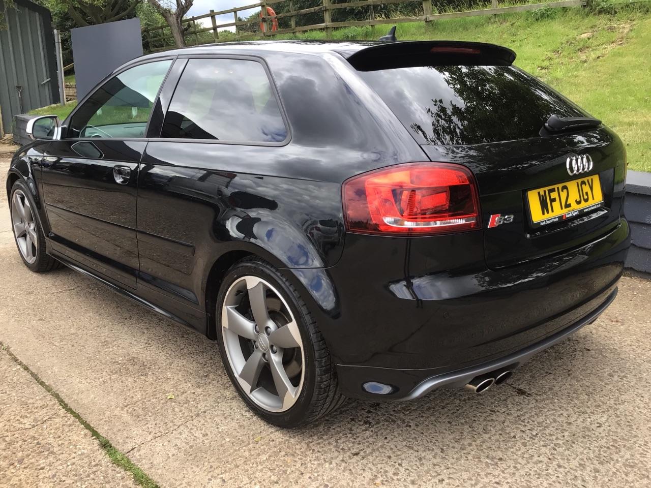 2012 Audi A3 2.0 S3 Quattro Black Edition 3dr [Technology] WINGBACKSFULL AUDI S/HISTORY